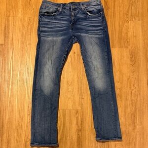 BKE Men's Straight Jeans - Blue